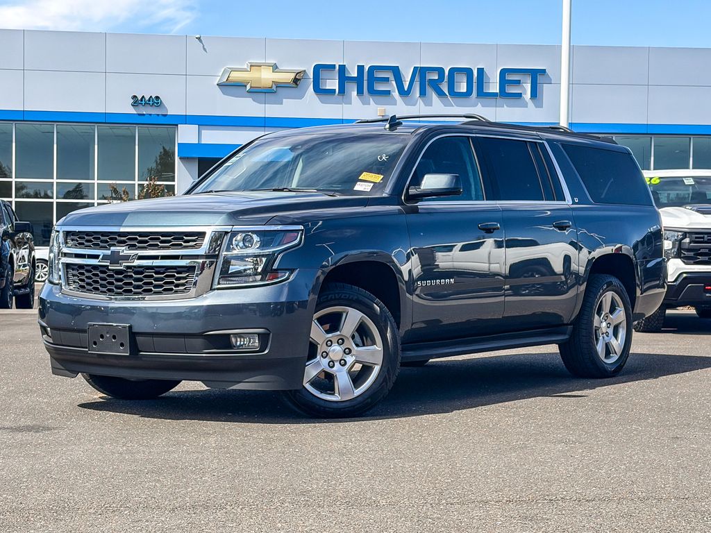Shadow Gray Metallic 2019 Chevrolet Suburban SUV / Crossover 4X2 6-Speed Automatic Overdrive