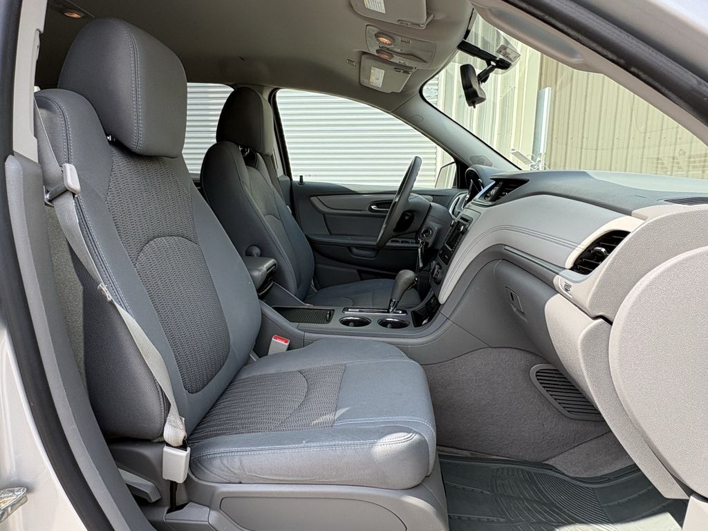 2017 Chevrolet Traverse LS Silver at Durrett Motor Company