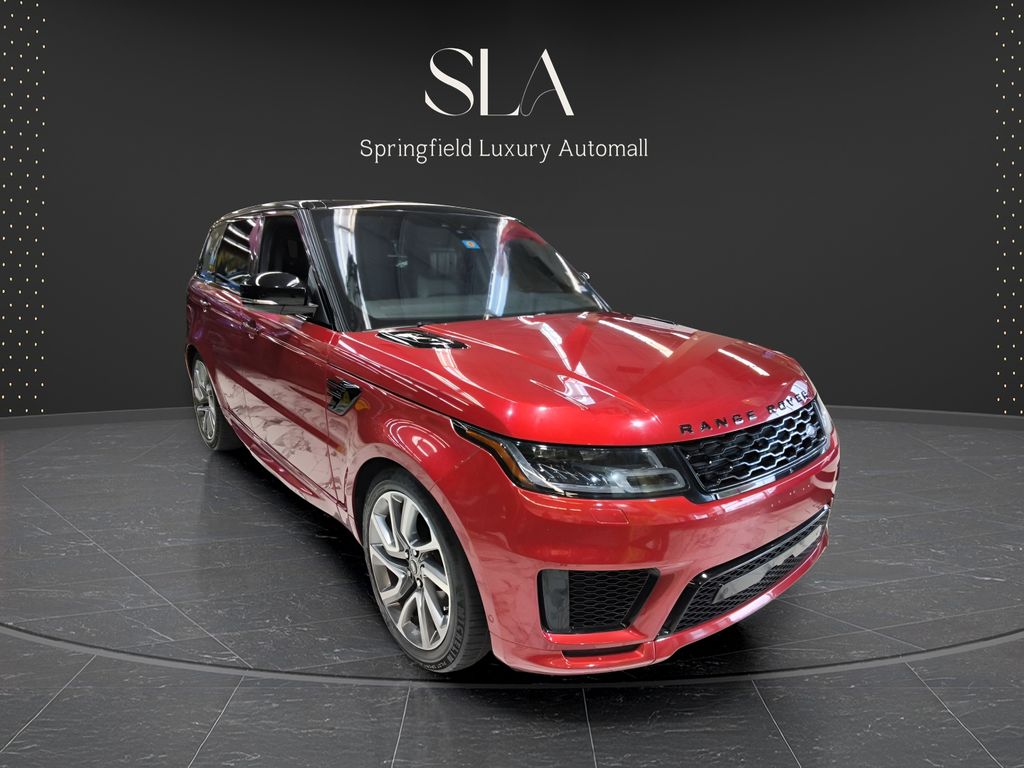 Red 2019 Land Rover Range Rover Sport V6 HSE Dynamic 4WD SUV / Crossover All-Wheel Drive 8-Speed Automatic