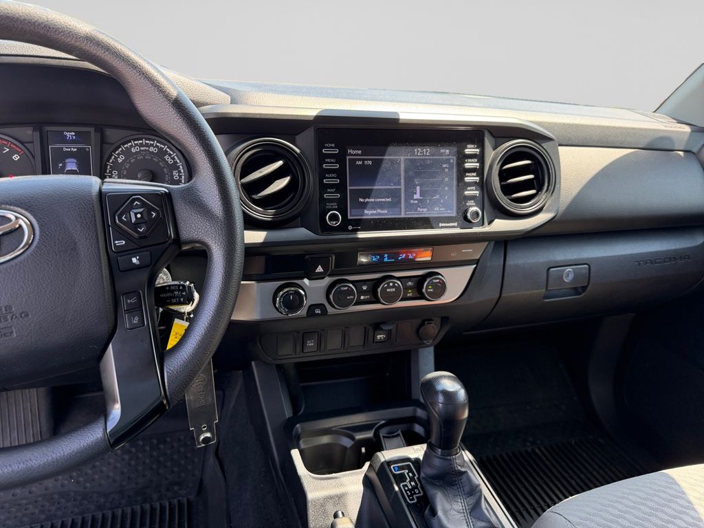2021 Toyota Tacoma SR Silver at Klick Lewis Buick Chevrolet