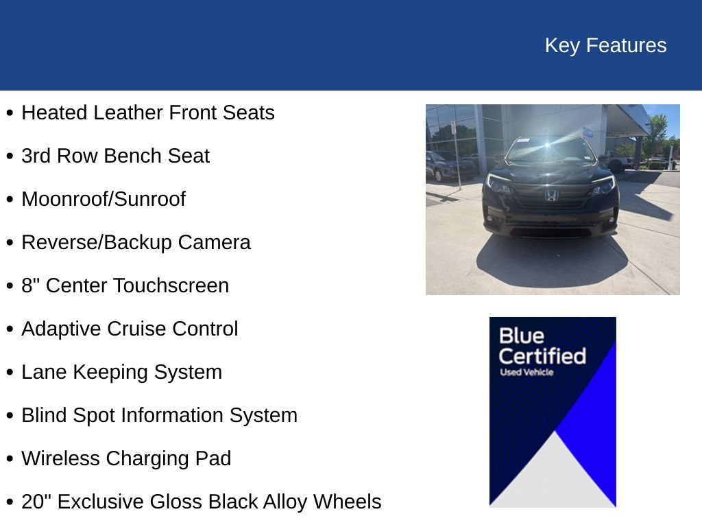 2022 Honda Pilot 2WD Special Edition
