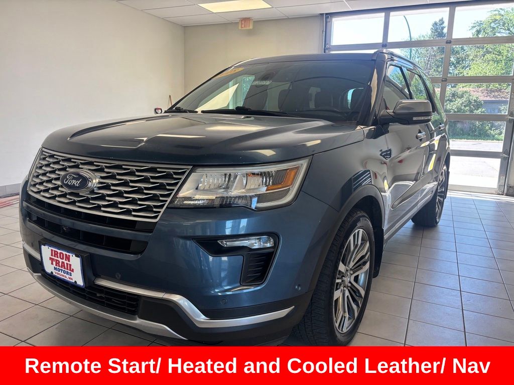  2018 Ford Explorer Platinum AWD   