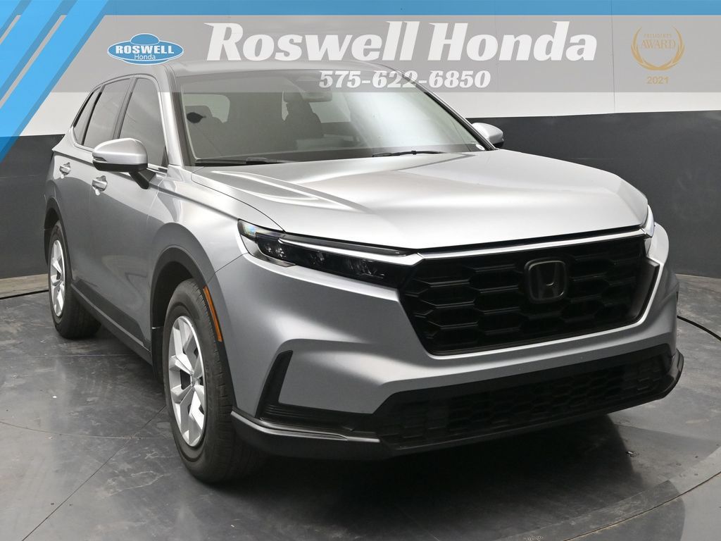 Silver 2024 Honda CR-V LX FWD SUV / Crossover Front-Wheel Drive Continuously Variable Transmission