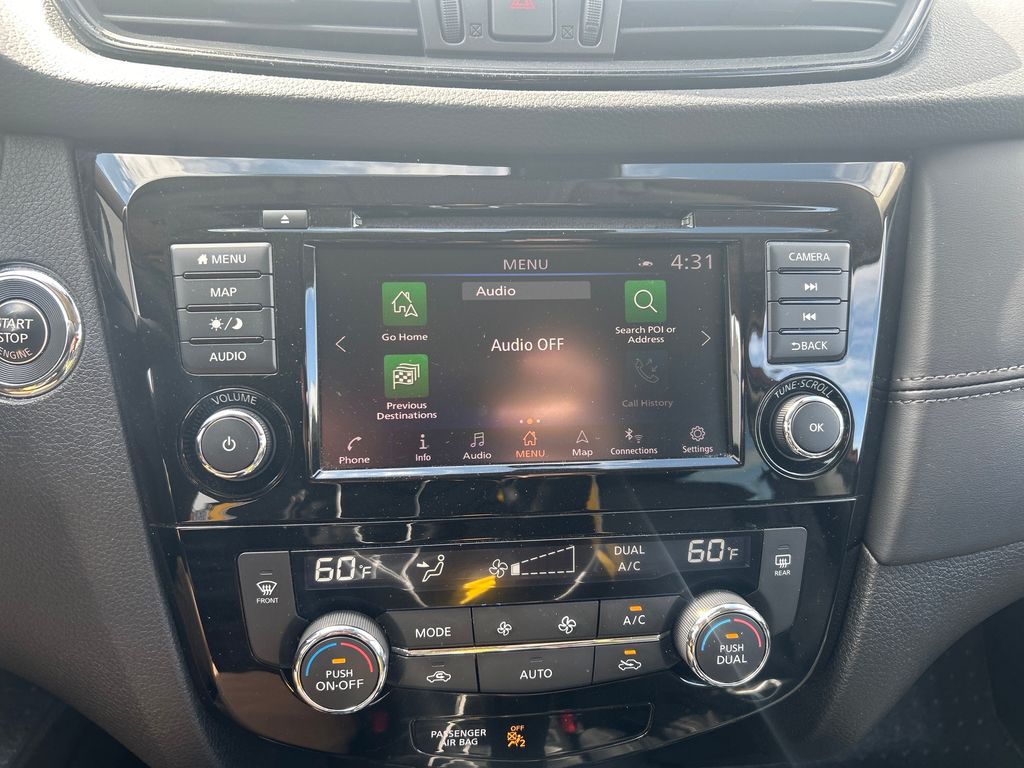 2020 Nissan Rogue SL Red at Subaru and VW of Moon Township