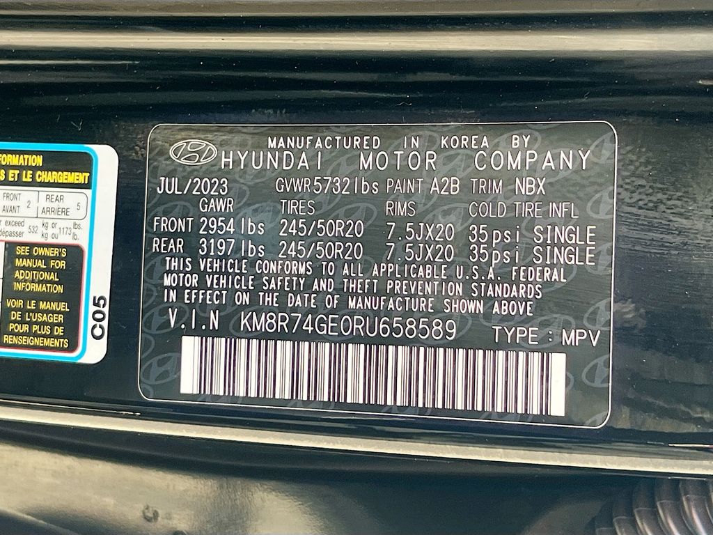Used 2024 Black Hyundai Calligraphy image 35