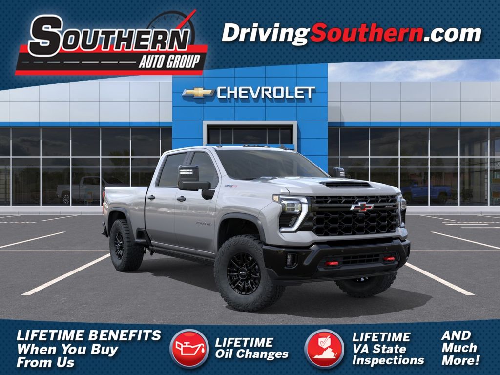 Sterling Gray Metallic 2026 Chevrolet Silverado 2500HD Pickup Truck Four-Wheel Drive Automatic