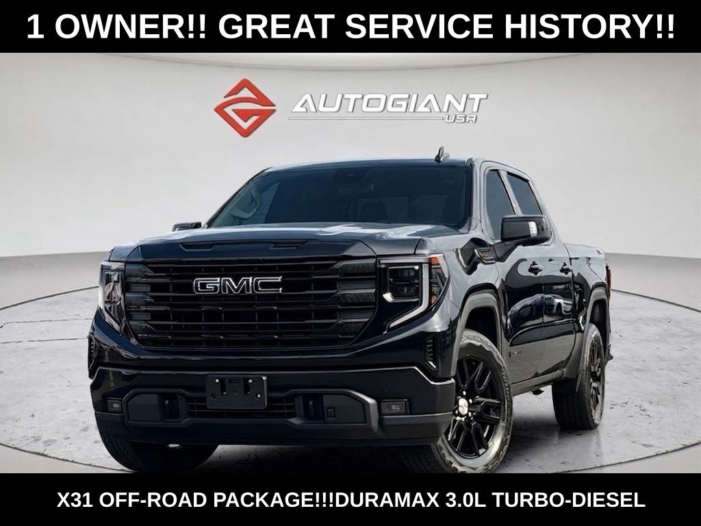 Onyx Black 2023 GMC Sierra 1500 Pickup Truck Four-Wheel Drive Automatic