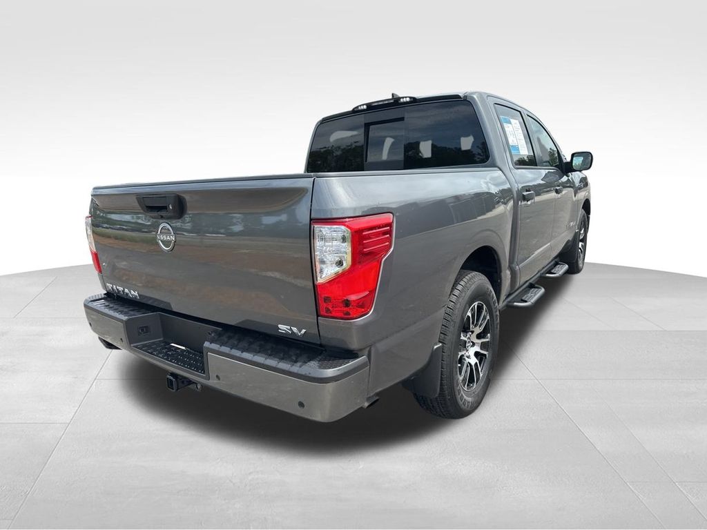 2023 Gun Metallic Nissan Titan SV RWD Truck