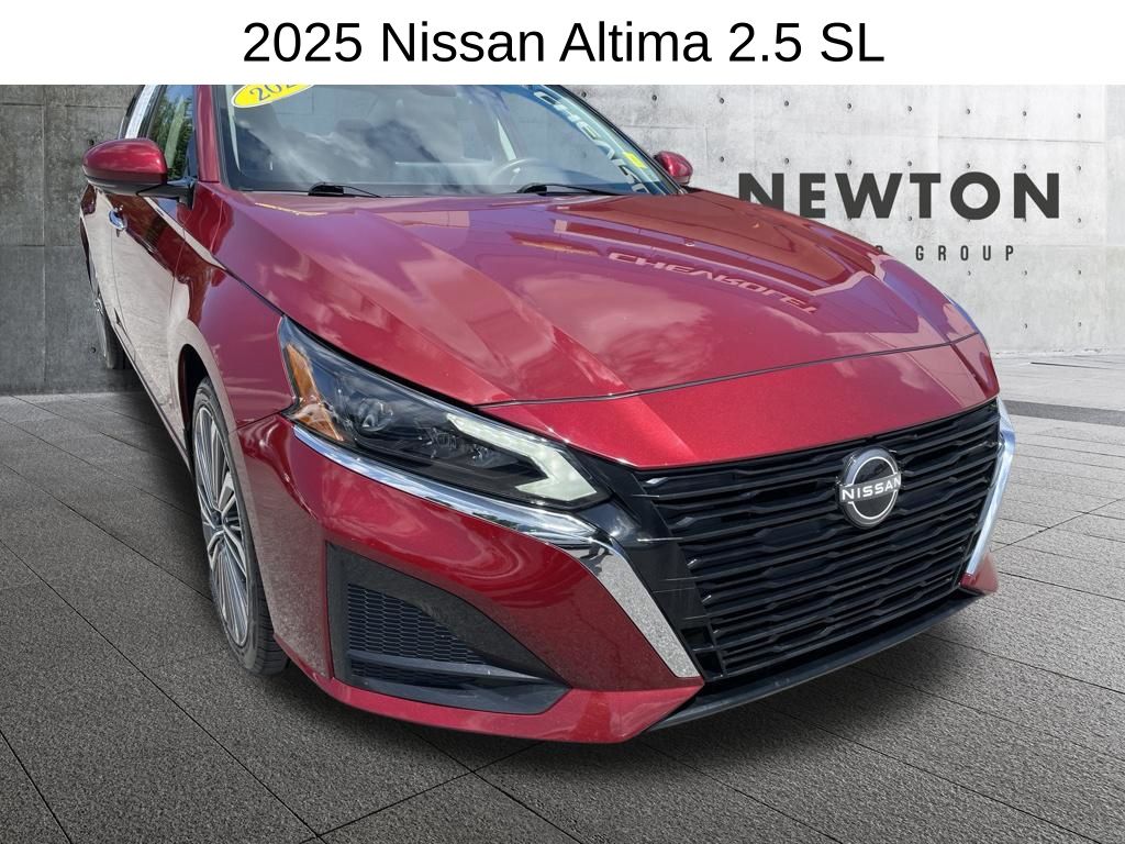 Red (Scarlet) 2025 Nissan Altima Sedan All-Wheel Drive Continuously Variable Transmission