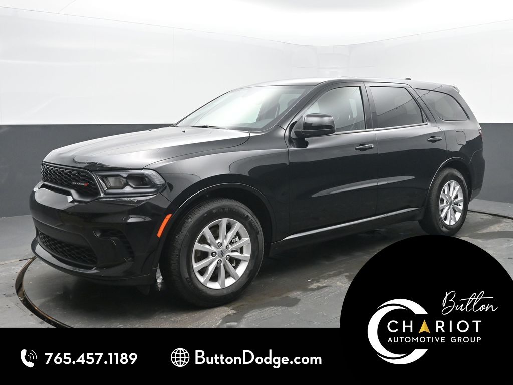 DB Black Crystal Clearcoat 2025 Dodge Durango GT RWD SUV / Crossover Rear-Wheel Drive 8-Speed Automatic