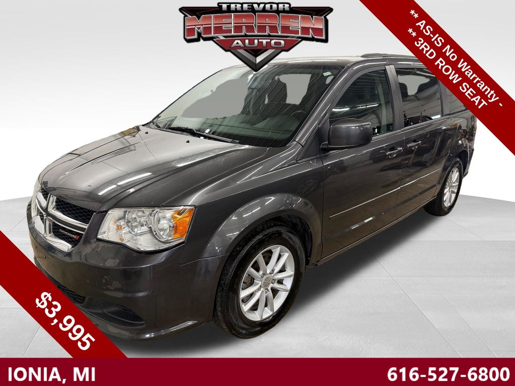 Gray (Granite Crystal Metallic Clearcoat) 2015 Dodge Grand Caravan SXT FWD Minivan Front-Wheel Drive 6-Speed Automatic