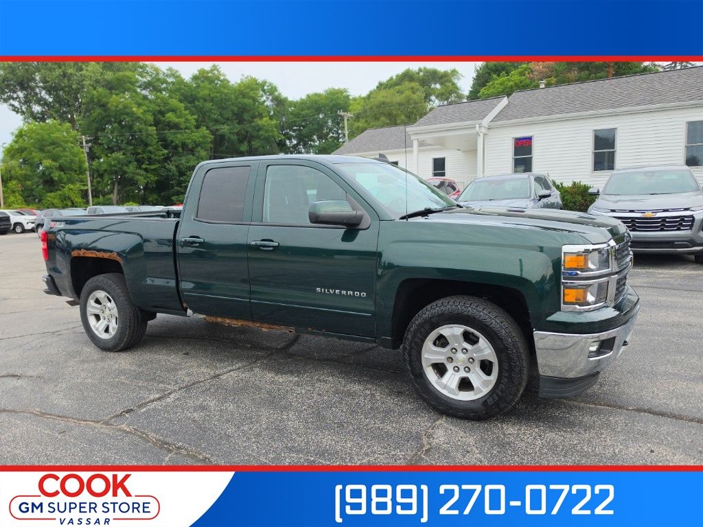  2015 Chevrolet Silverado 1500 LT Double Cab 4WD   