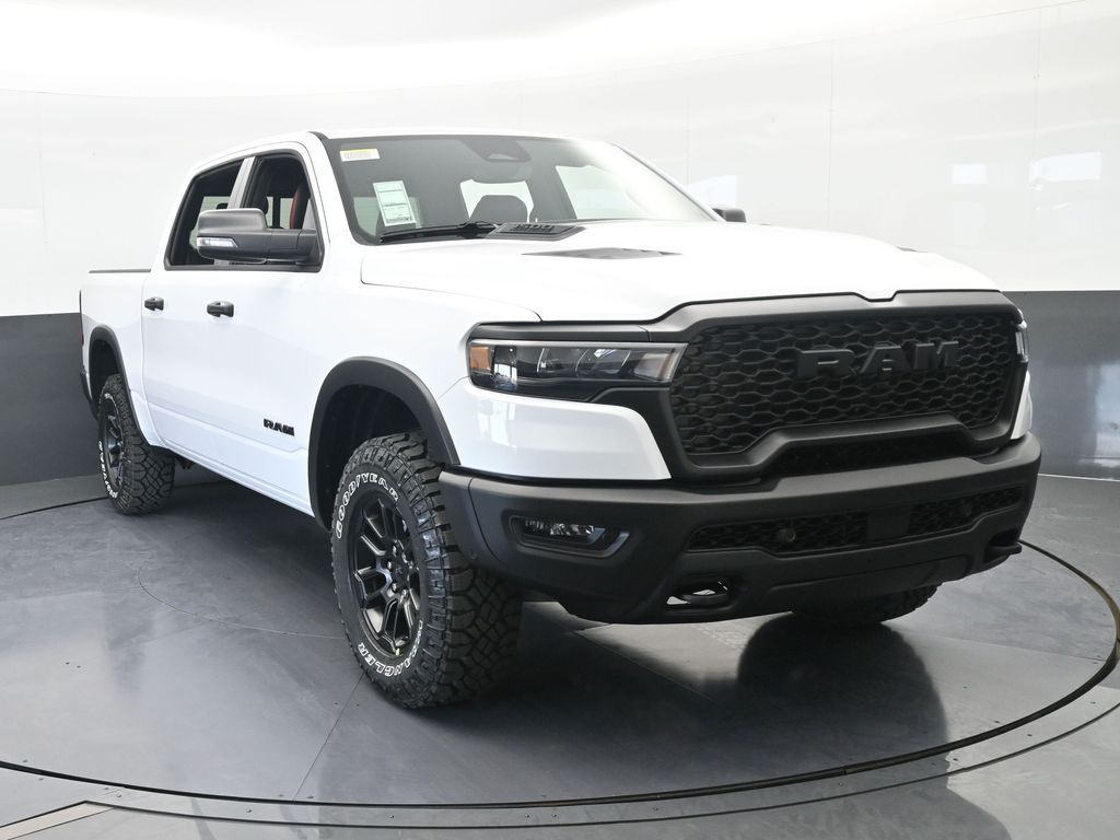 New 2026 Bright White Clearcoat Ram Rebel image 9
