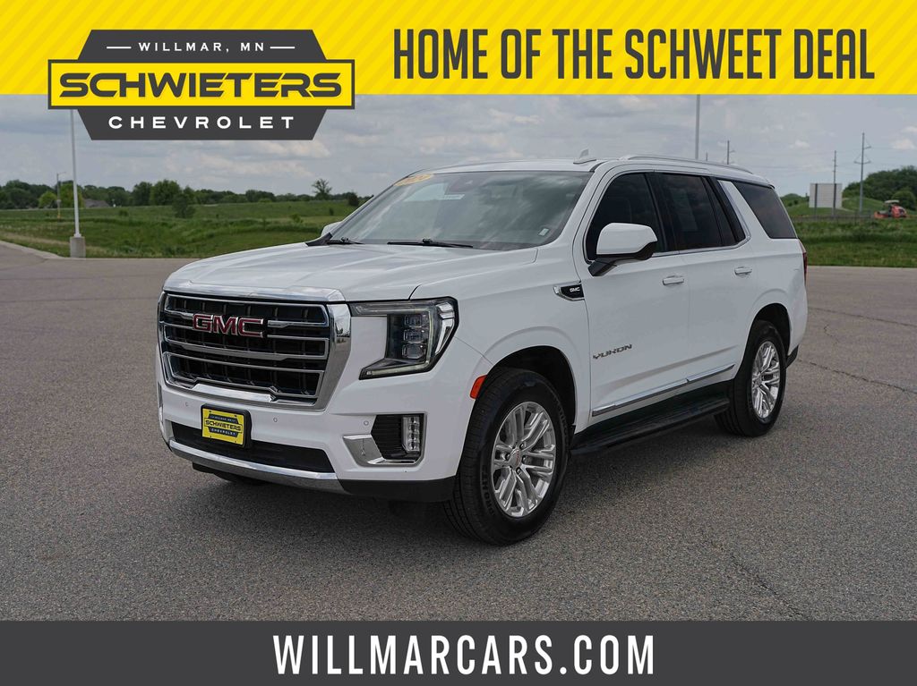 Summit White 2024 GMC Yukon SUV / Crossover Four-Wheel Drive