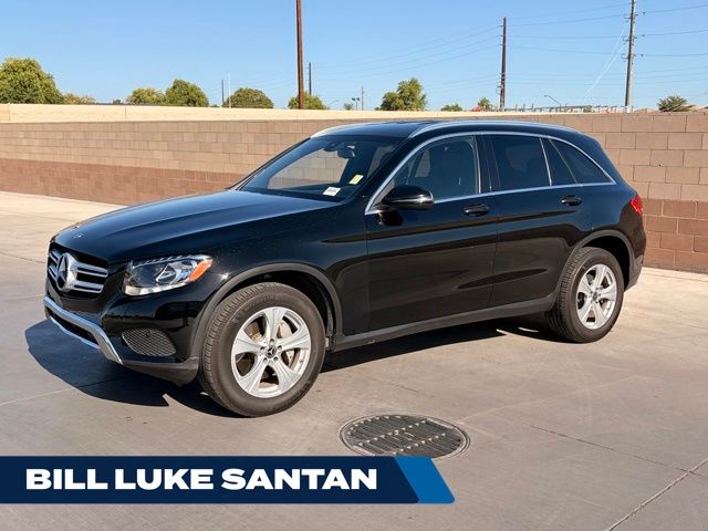 Black 2018 Mercedes-Benz GLC SUV / Crossover Rear-Wheel Drive 9-Speed Automatic
