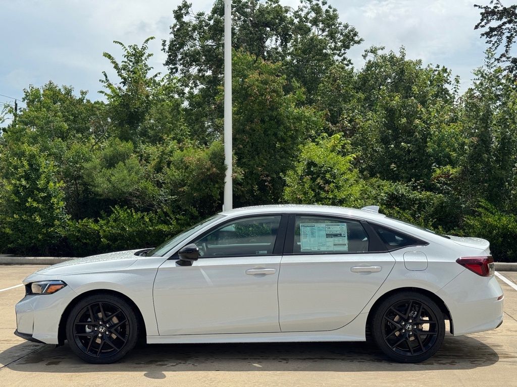 2026 Honda Civic Sport White at Community Honda
