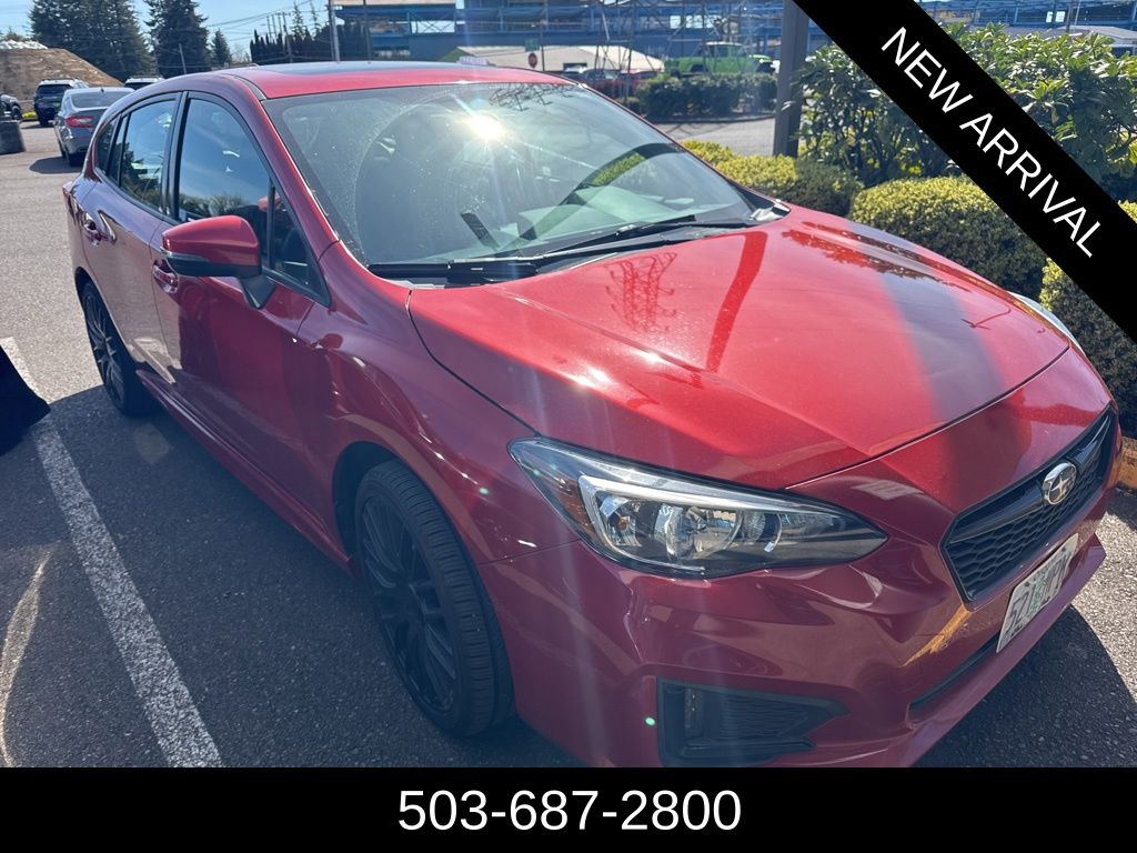 Lithium Red Pearl 2017 Subaru Impreza 2.0i Sport Wagon Hatchback All-Wheel Drive Continuously Variable Transmission