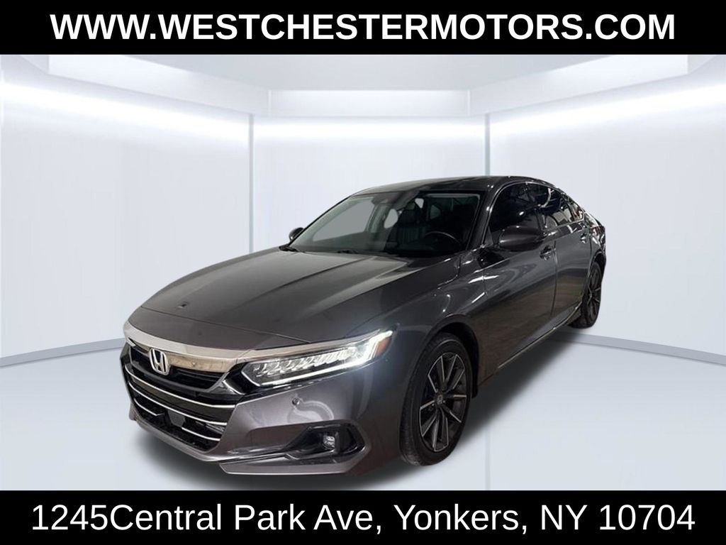 Gray 2022 Honda Accord Sedan Front-Wheel Drive Continuously Variable Transmission