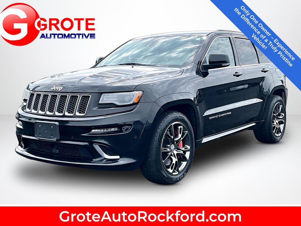 Brilliant Black Crystal Pearlcoat 2015 Jeep Grand Cherokee SUV / Crossover Four-Wheel Drive 8-Speed Automatic