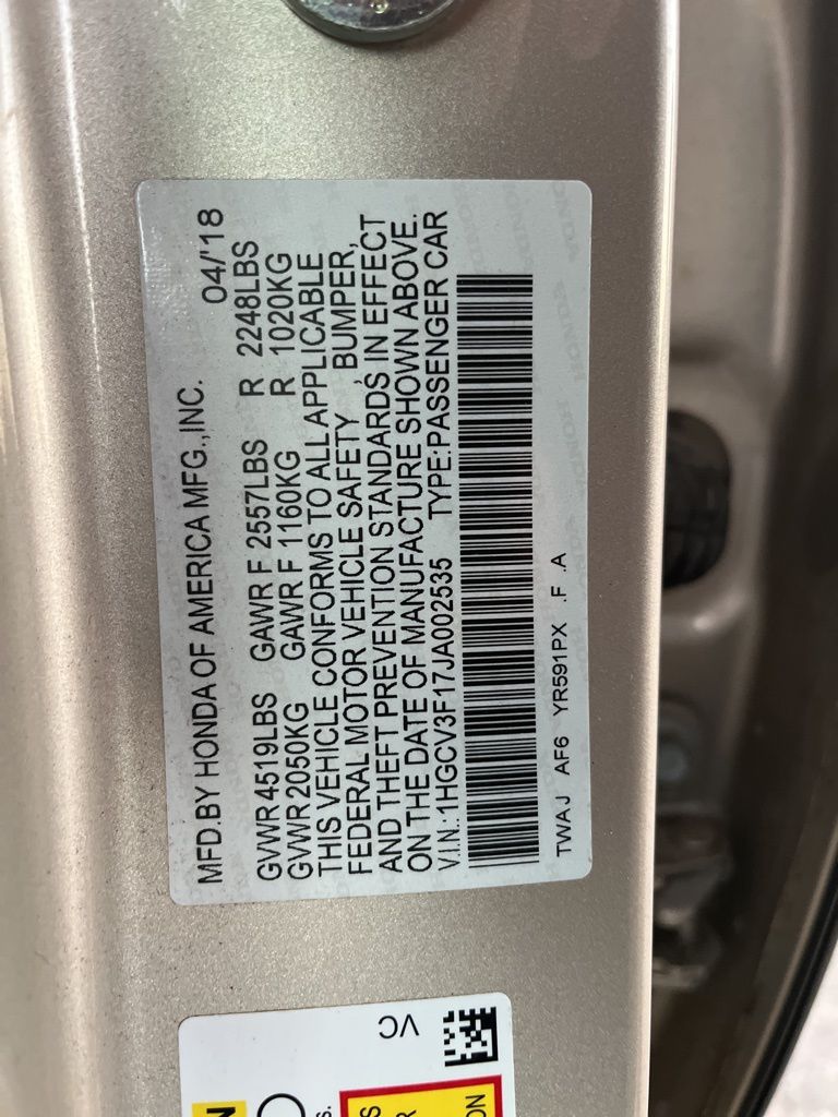 Thumbnail: 2018 Honda Accord - 11