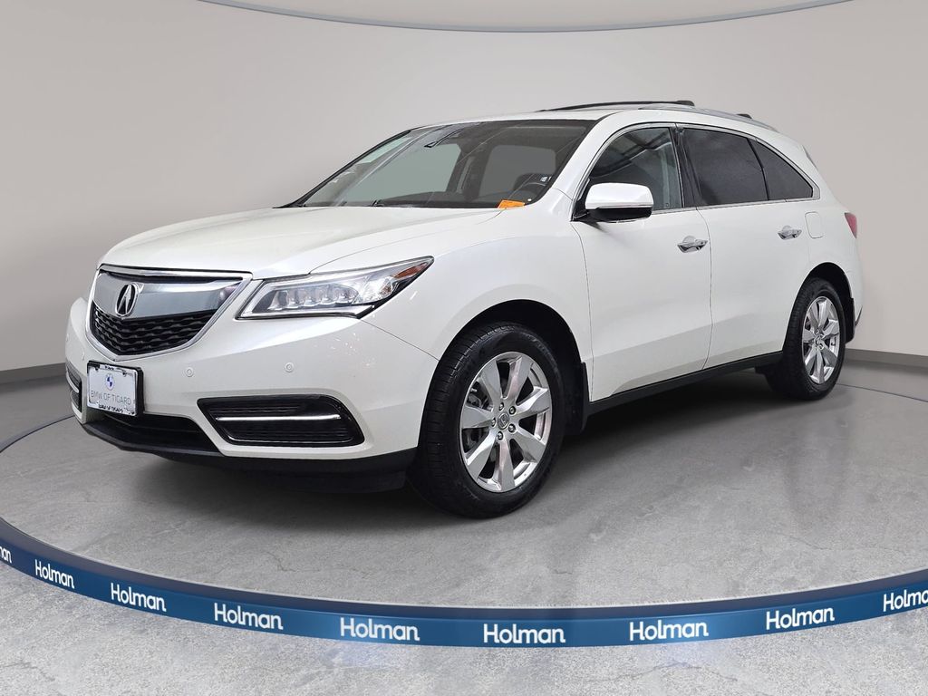 White Diamond Pearl 2016 Acura MDX SUV / Crossover All-Wheel Drive 9-Speed Automatic