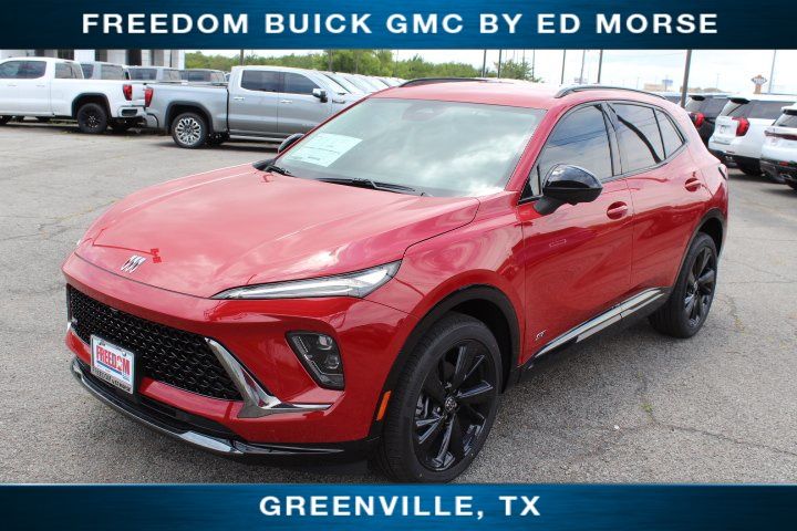 Brilliant Red 2025 Buick Envision SUV / Crossover All-Wheel Drive 9-Speed Automatic