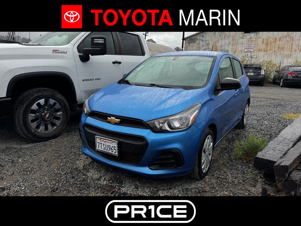 Splash Metallic 2016 Chevrolet Spark Hatchback Front-Wheel Drive Continuously Variable Transmission