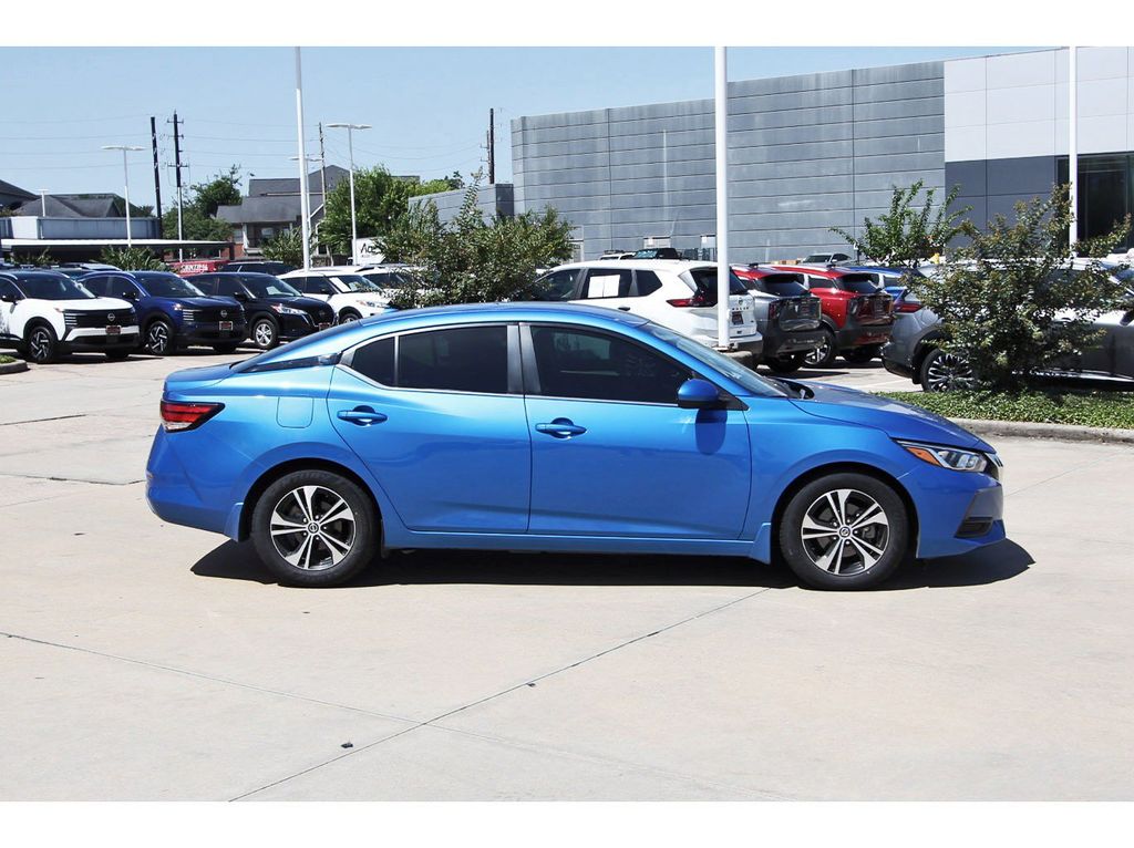 2023 Nissan Sentra SV Blue at Big Star Chrysler Jeep Dodge Ram 