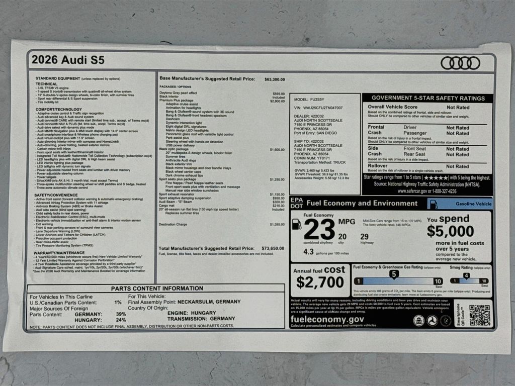Thumbnail: 2026 Audi S5 - 9