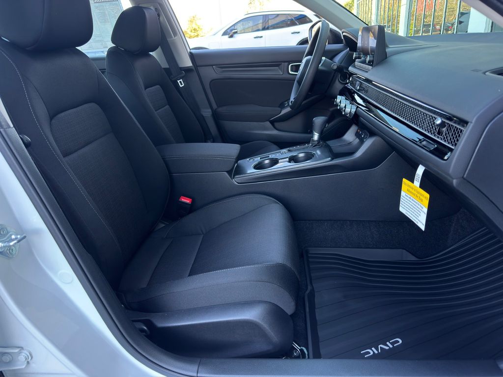 2026 Honda Civic LX White at Classic Honda Galveston