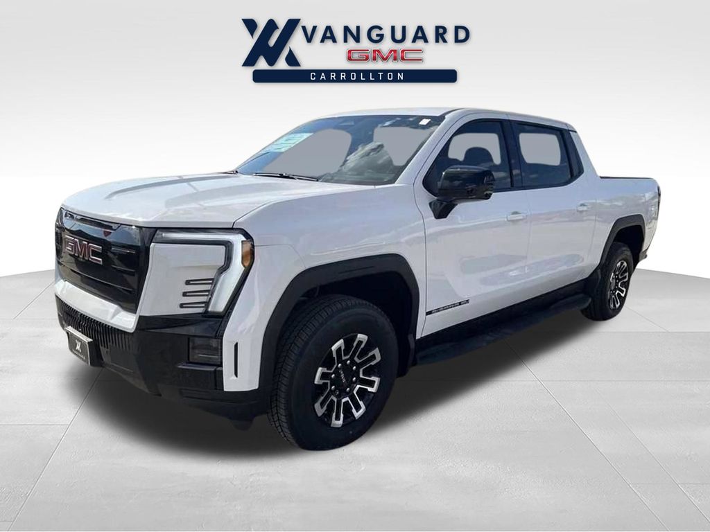 Summit White 2026 GMC Sierra EV Pickup Truck All-Wheel Drive 1-Speed Automatic