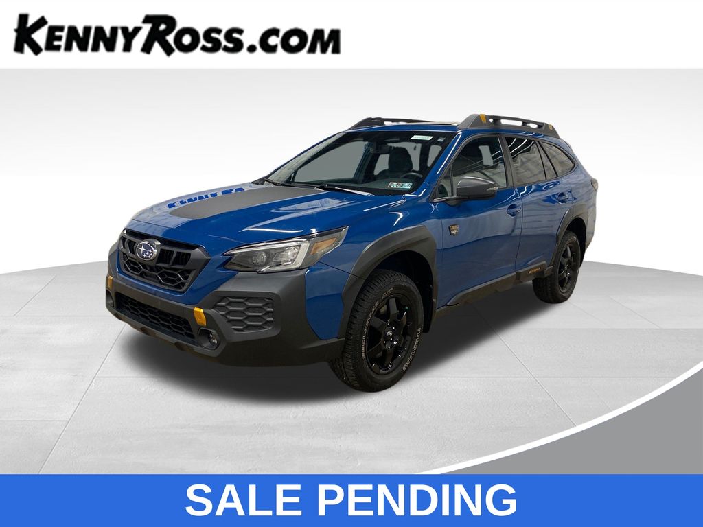 Geyser Blue 2024 Subaru Outback Wilderness AWD SUV / Crossover All-Wheel Drive Continuously Variable Transmission
