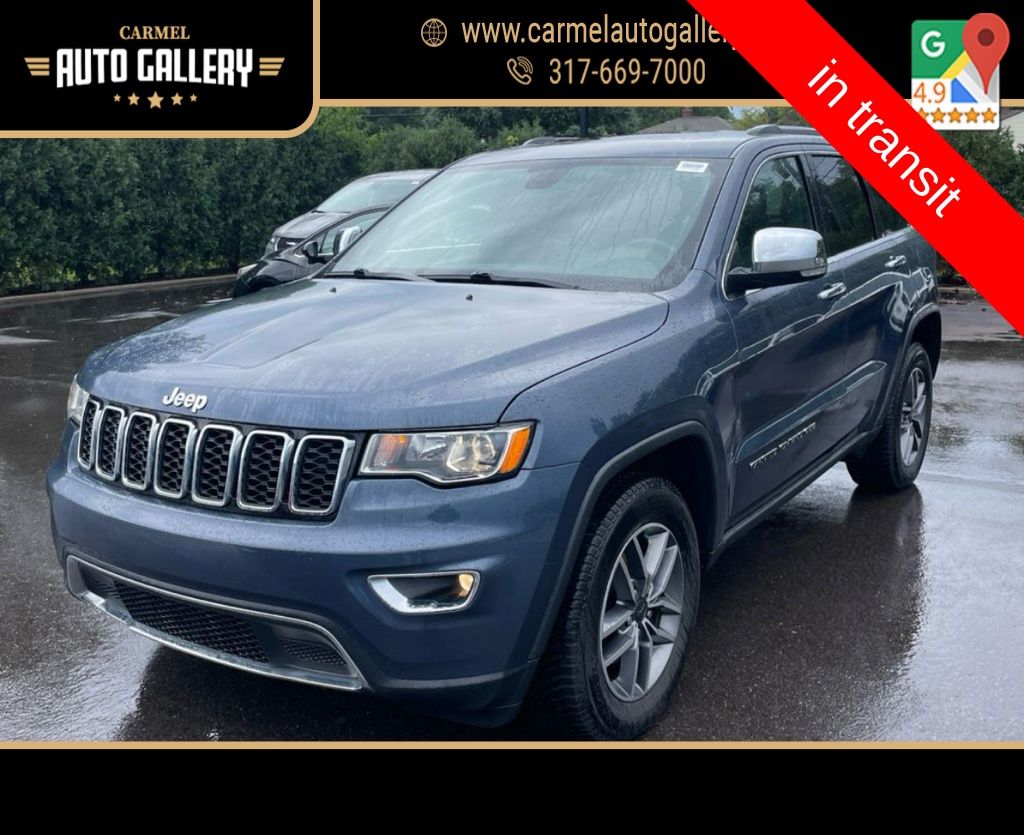 Pacific Blue Clearcoat 2020 Jeep Grand Cherokee SUV / Crossover Four-Wheel Drive 8-Speed Automatic