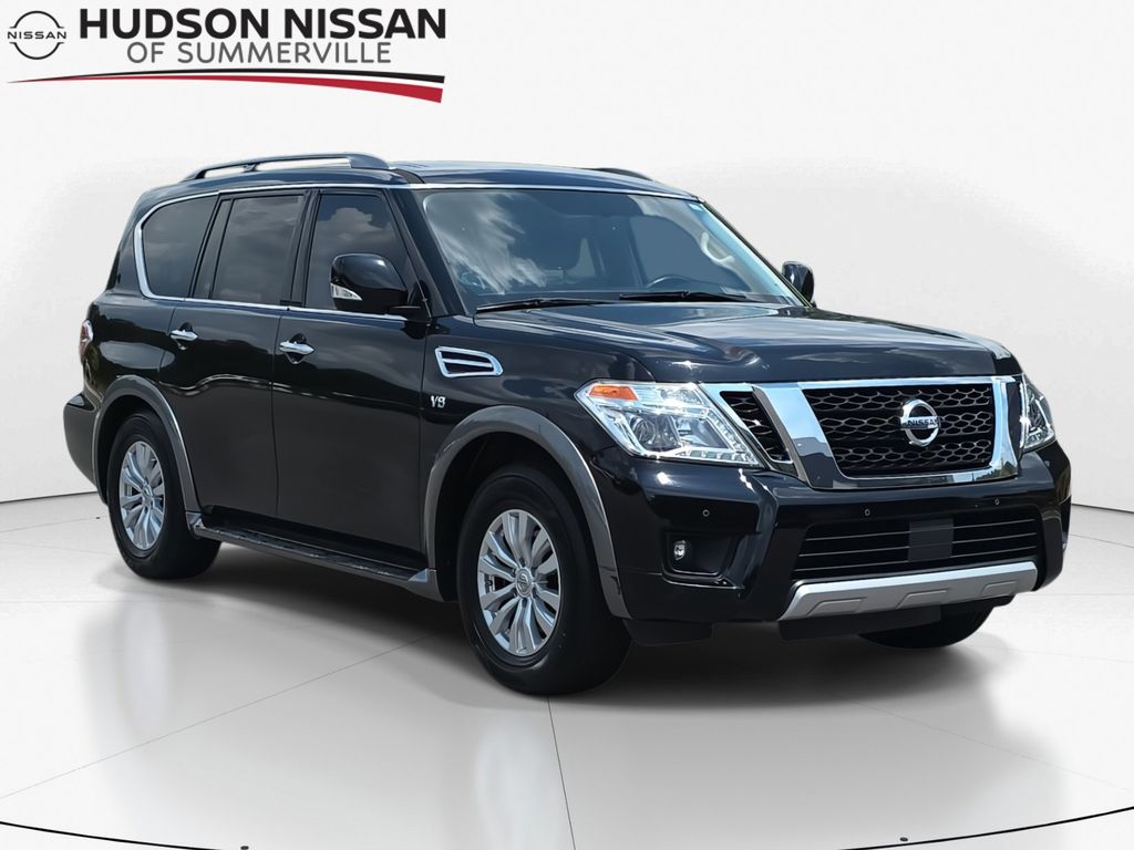 2018 Super Black Nissan Armada SV SUV