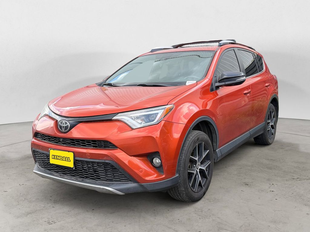 Hot Lava 2016 Toyota RAV4 SE AWD SUV / Crossover All-Wheel Drive 6-Speed Automatic