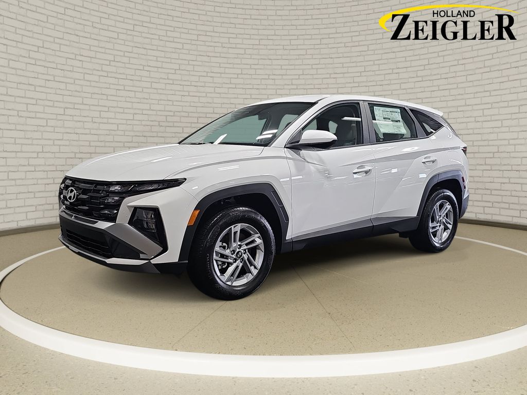 Serenity White Pearl 2026 Hyundai Tucson SUV / Crossover All-Wheel Drive 8-Speed Automatic