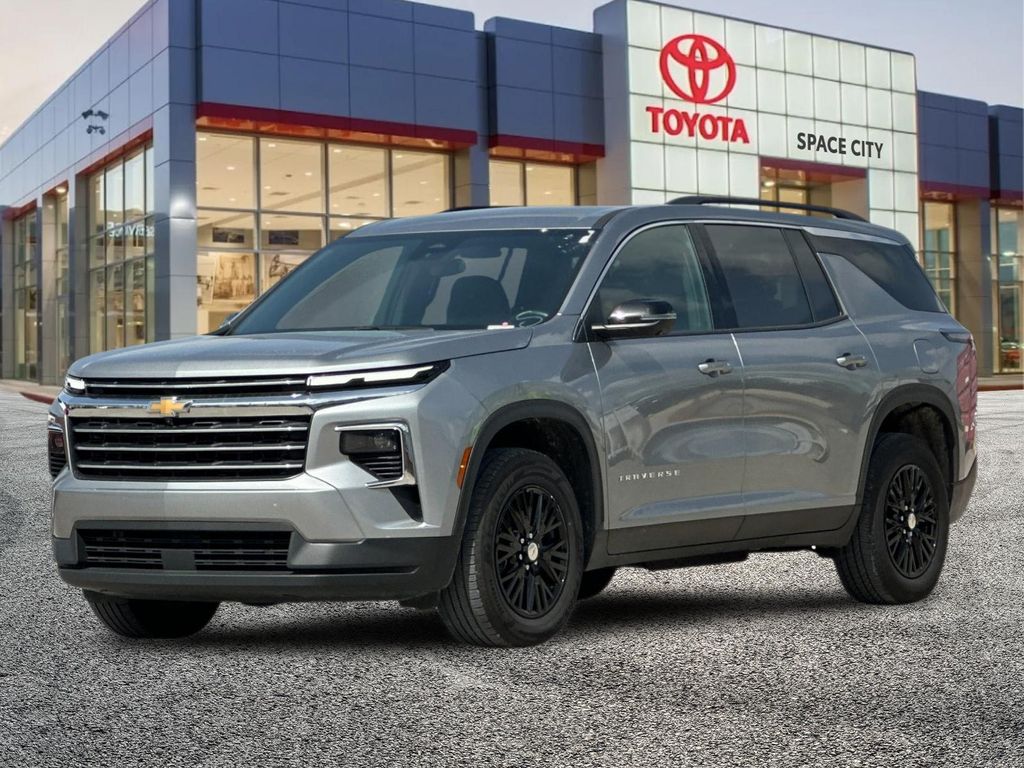 Sterling Gray Metallic 2024 Chevrolet Traverse SUV / Crossover Four-Wheel Drive 8-Speed Automatic