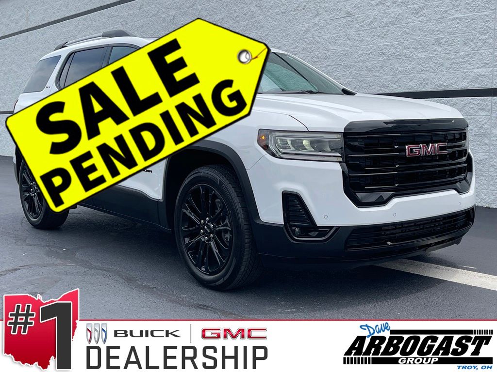 Summit White 2022 GMC Acadia SUV / Crossover Four-Wheel Drive 9-Speed Automatic