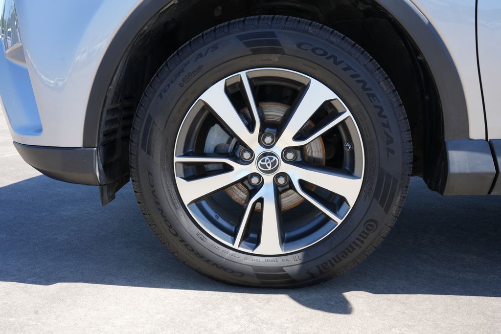 2017 Toyota RAV4 XLE Silver at Genesis of Spring
