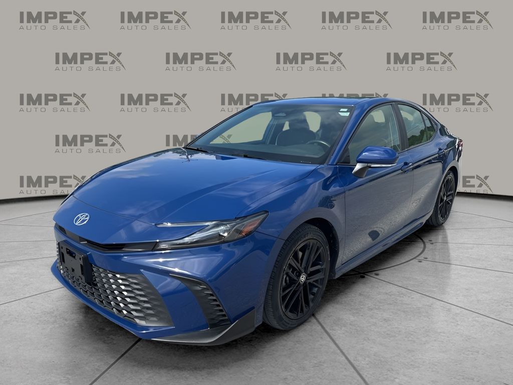 Reservoir Blue 2025 Toyota Camry Sedan Front-Wheel Drive Continuously Variable Transmission