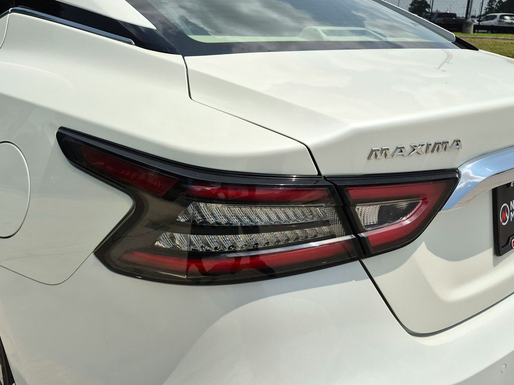 2023 Nissan Maxima Platinum White at AutoSavvy Houston Southwest