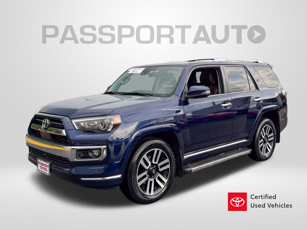 Nautical Blue Metallic 2022 Toyota 4Runner SUV / Crossover All-Wheel Drive Automatic