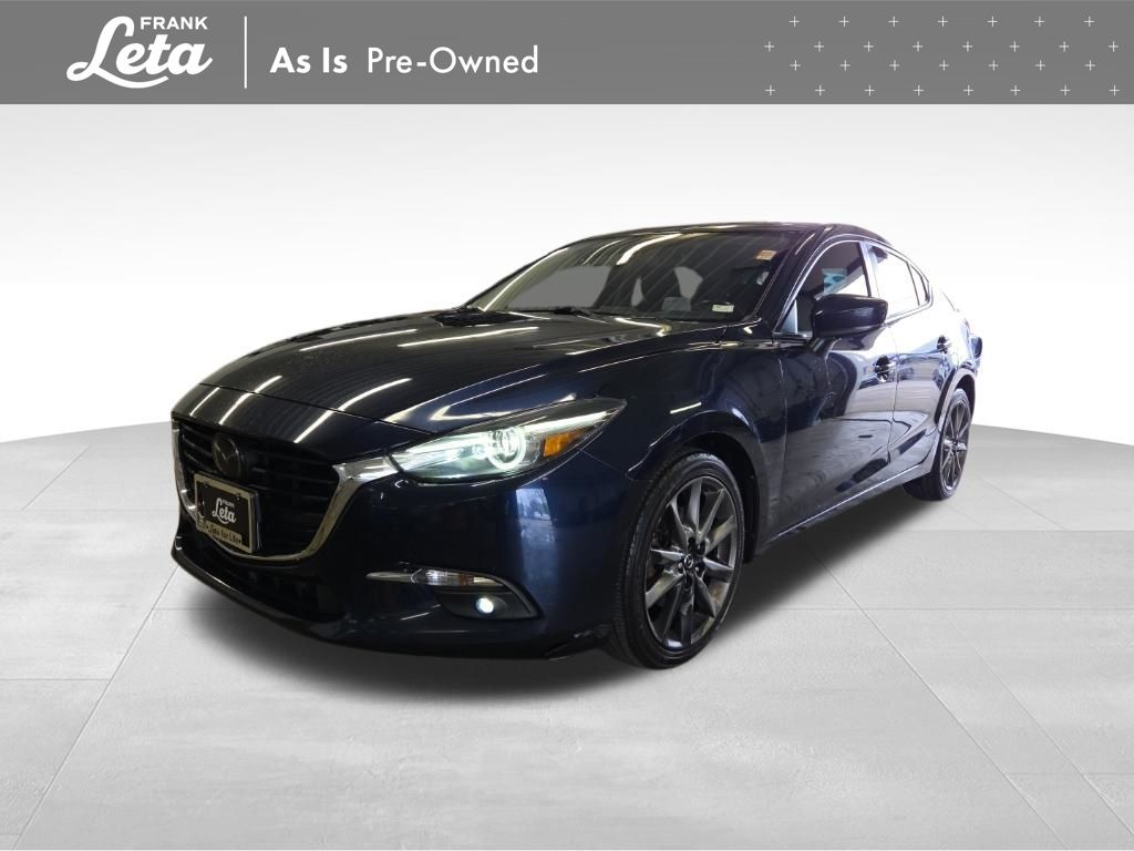 Deep Crystal Blue Mica 2018 Mazda MAZDA3 Grand Touring Hatchback Hatchback Front-Wheel Drive 6-Speed Automatic