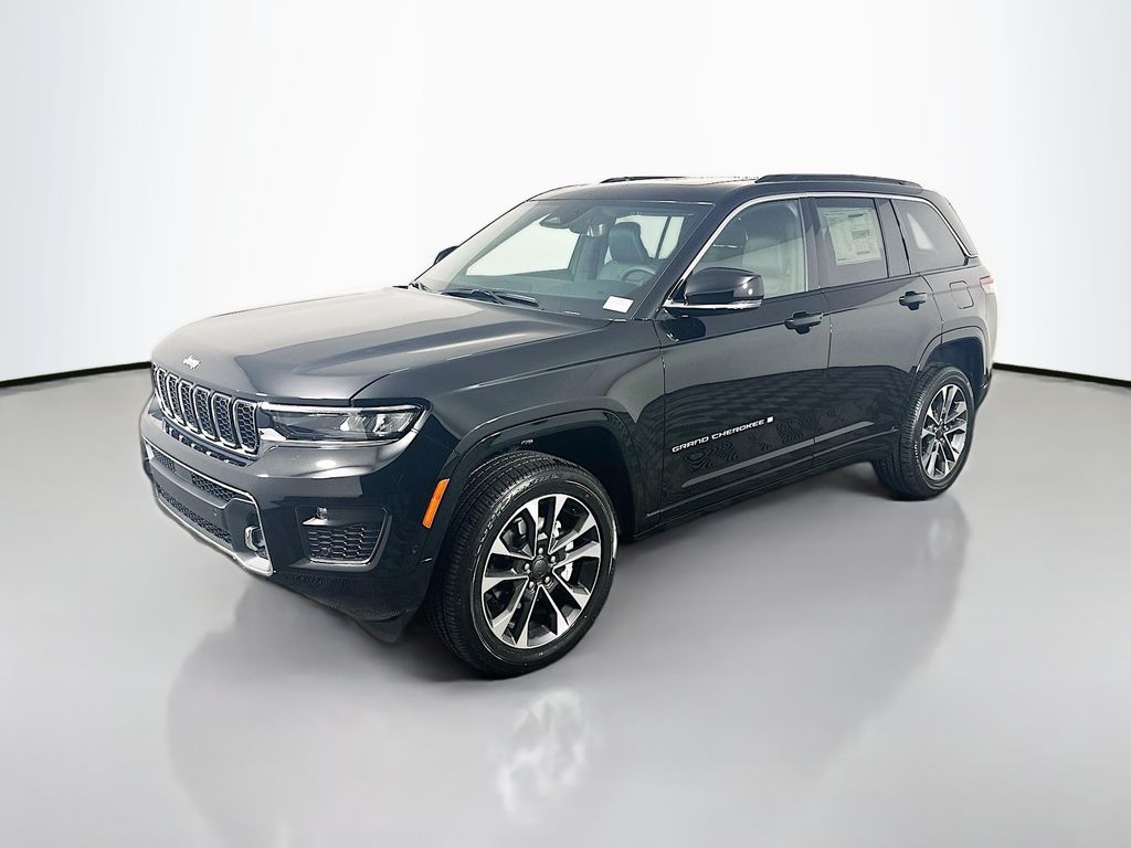 New 2025 Black Jeep Overland image 3