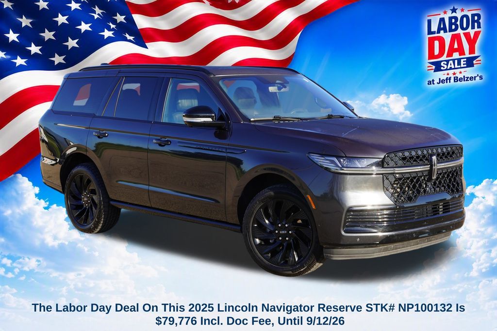 Starlight Gray Premium Colorant 2025 Lincoln Navigator SUV / Crossover Four-Wheel Drive Automatic