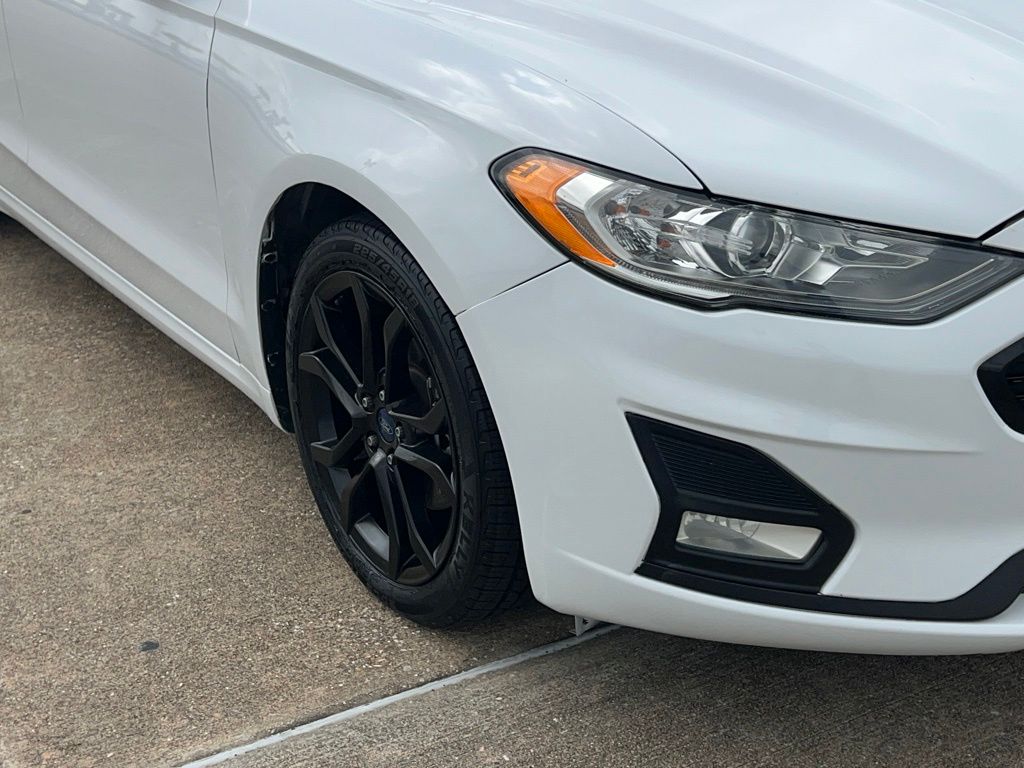 2020 Ford Fusion SE White at DeMontrond Ford