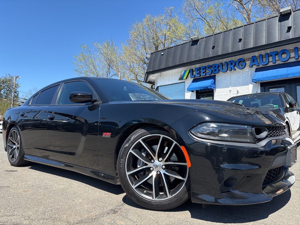 Pitch Black Clearcoat 2023 Dodge Charger Scat Pack RWD Sedan Rear-Wheel Drive 8-Speed Automatic