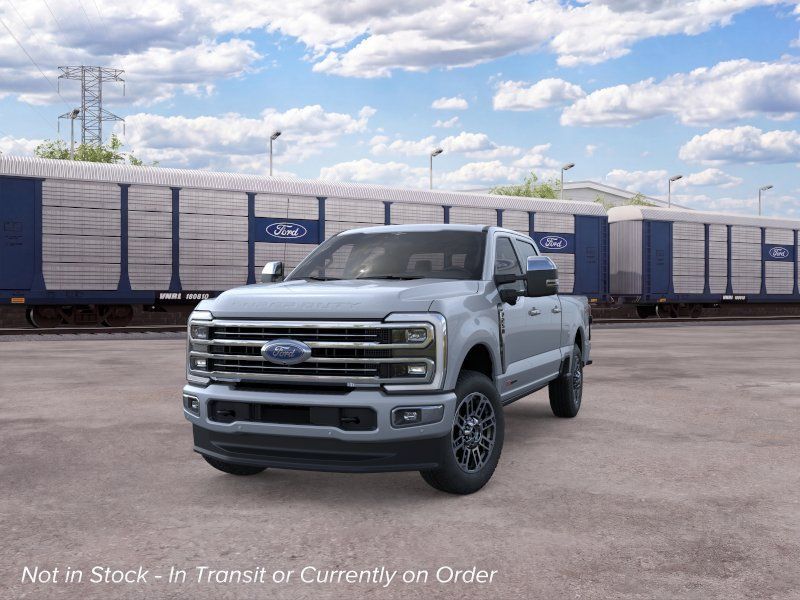 New 2026 Glacier Gray Metallic Tri-Coat Ford F-250® Platinum® image 2