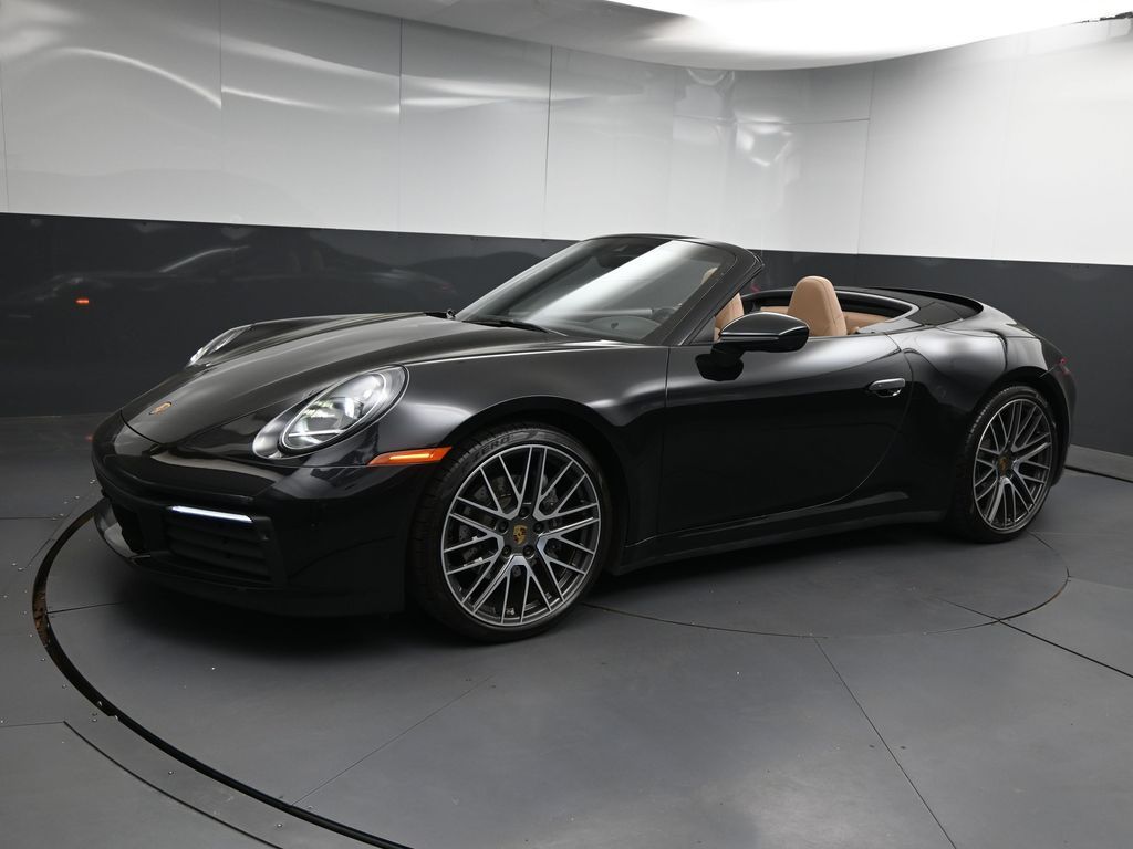 Black 2022 Porsche 911 Coupe 8-Speed Automatic