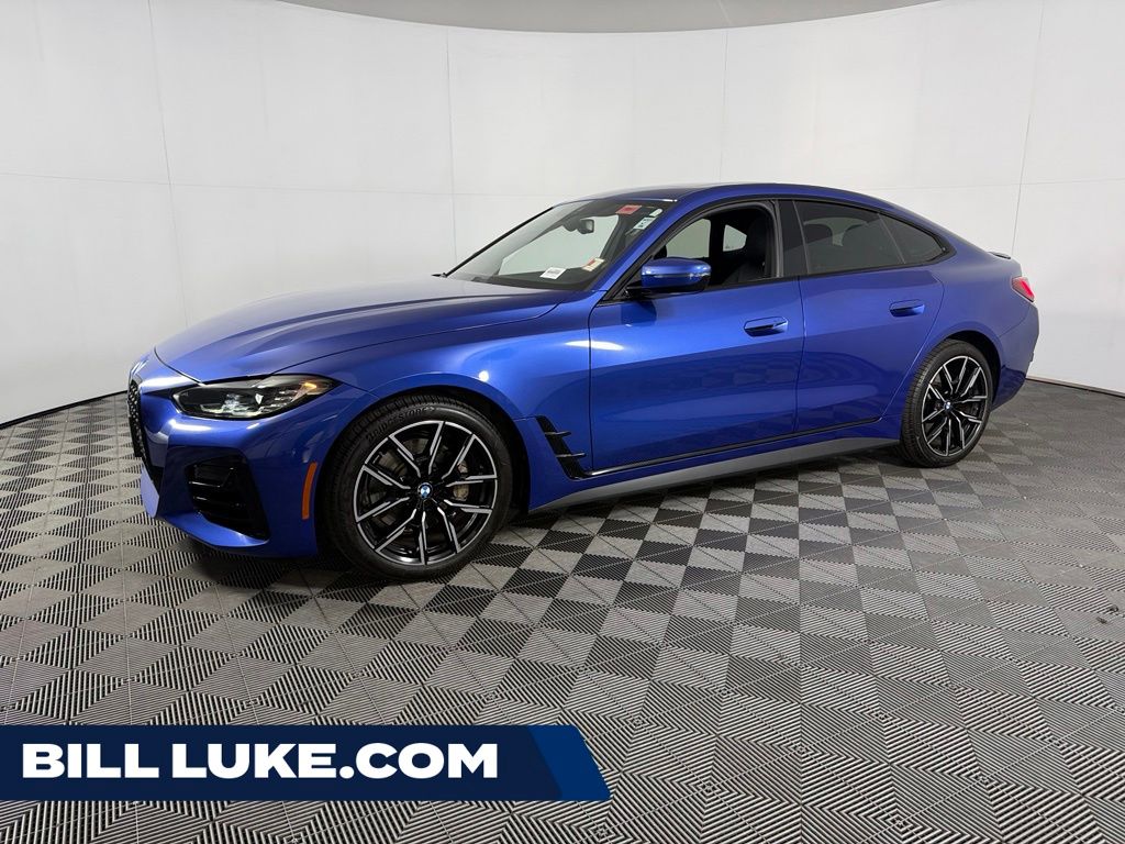 Portimao Blue Metallic 2022 BMW 4 Series Coupe Rear-Wheel Drive 8-Speed Automatic